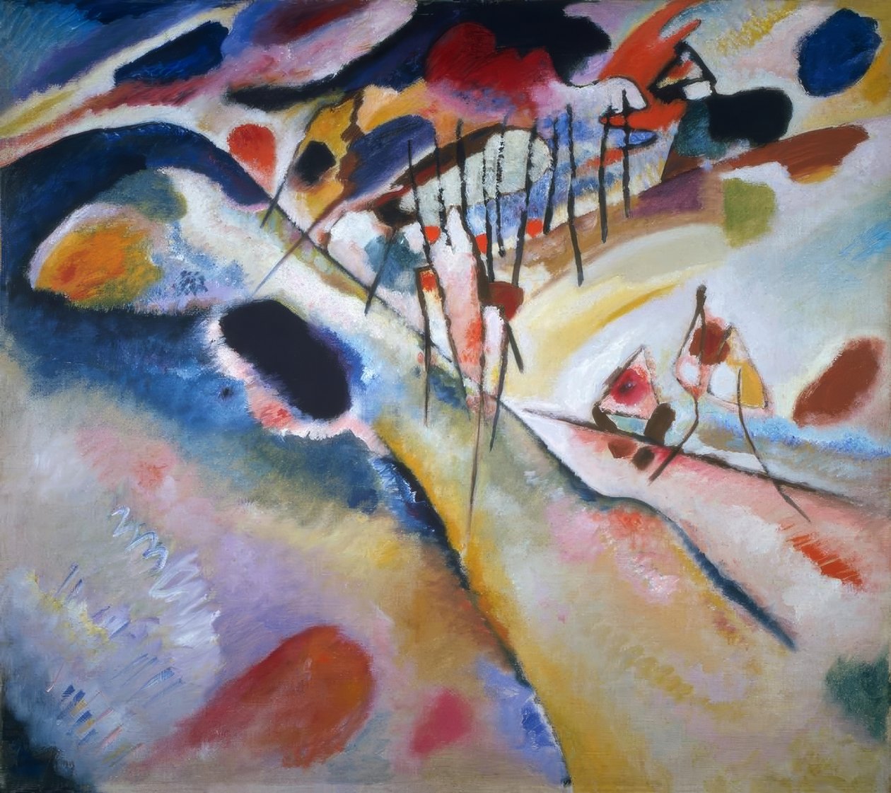 tájkép alkotó: Wassily Kandinsky