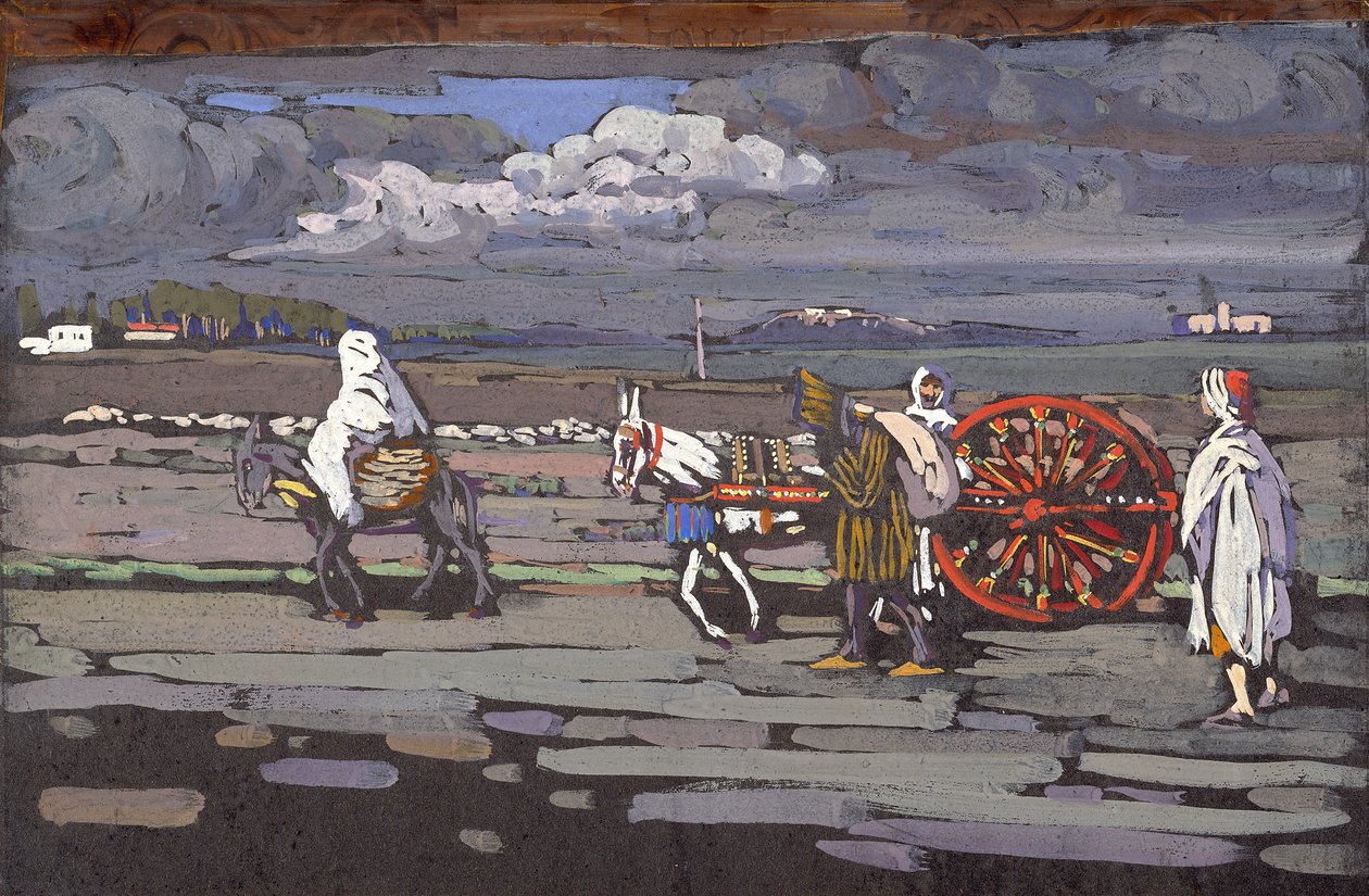 vidéki út alkotó: Wassily Kandinsky