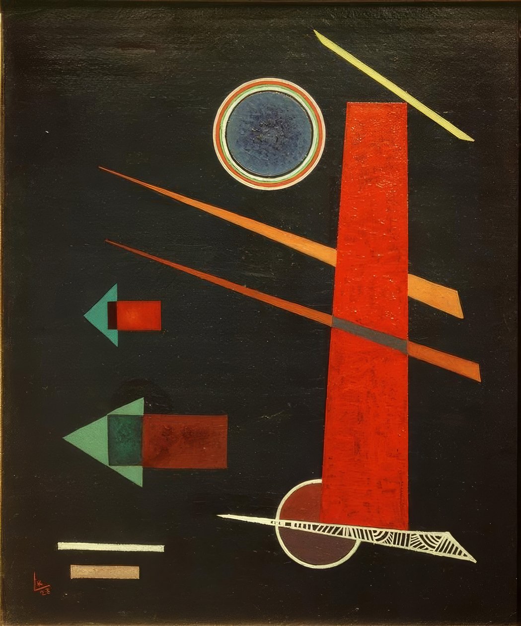 Erőteljes vörös alkotó: Wassily Kandinsky