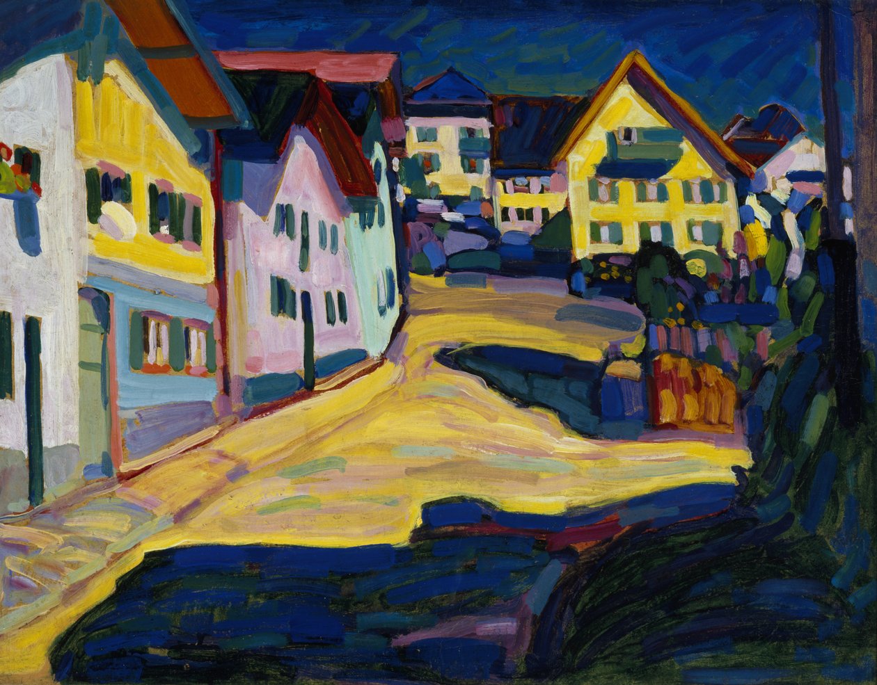 Murnau, Burggrabenstrasse 1 alkotó: Wassily Kandinsky