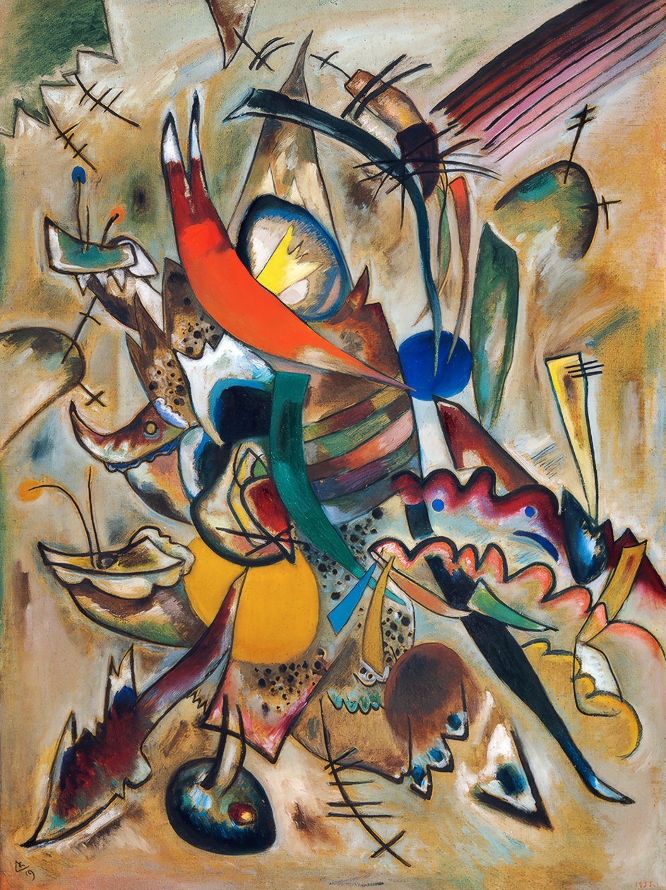Festés pontokkal alkotó: Wassily Kandinsky