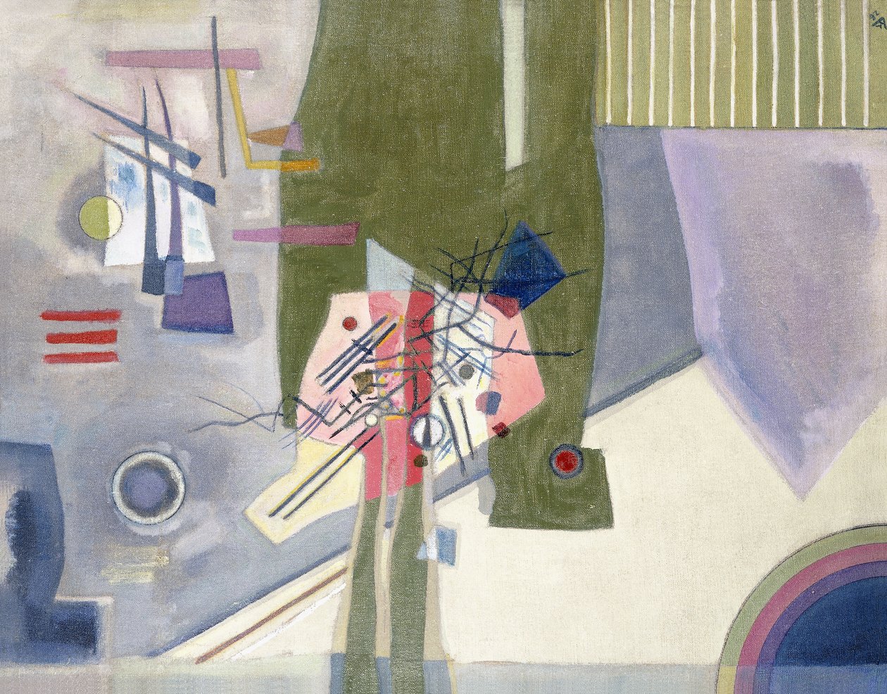 Rózsaszín szürkében alkotó: Wassily Kandinsky