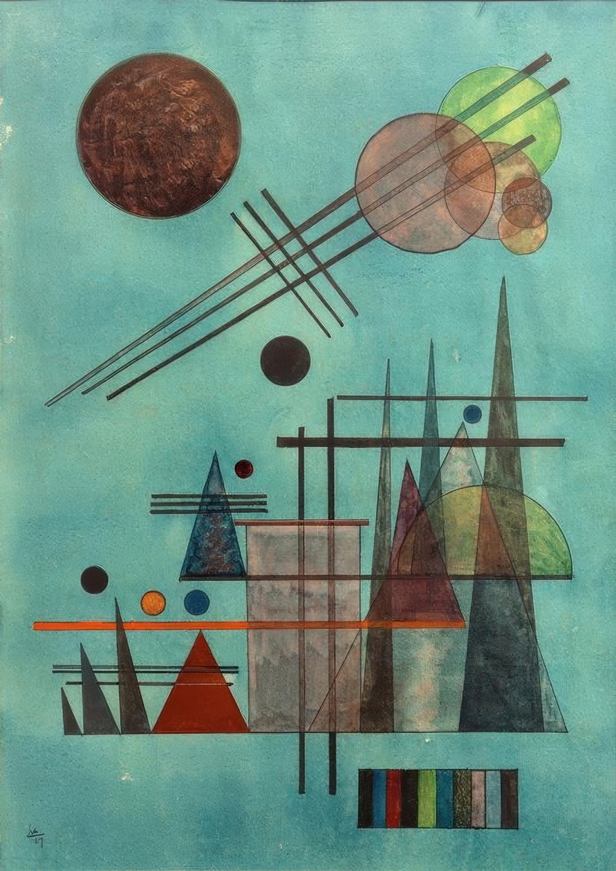Keresztül és felfelé alkotó: Wassily Kandinsky