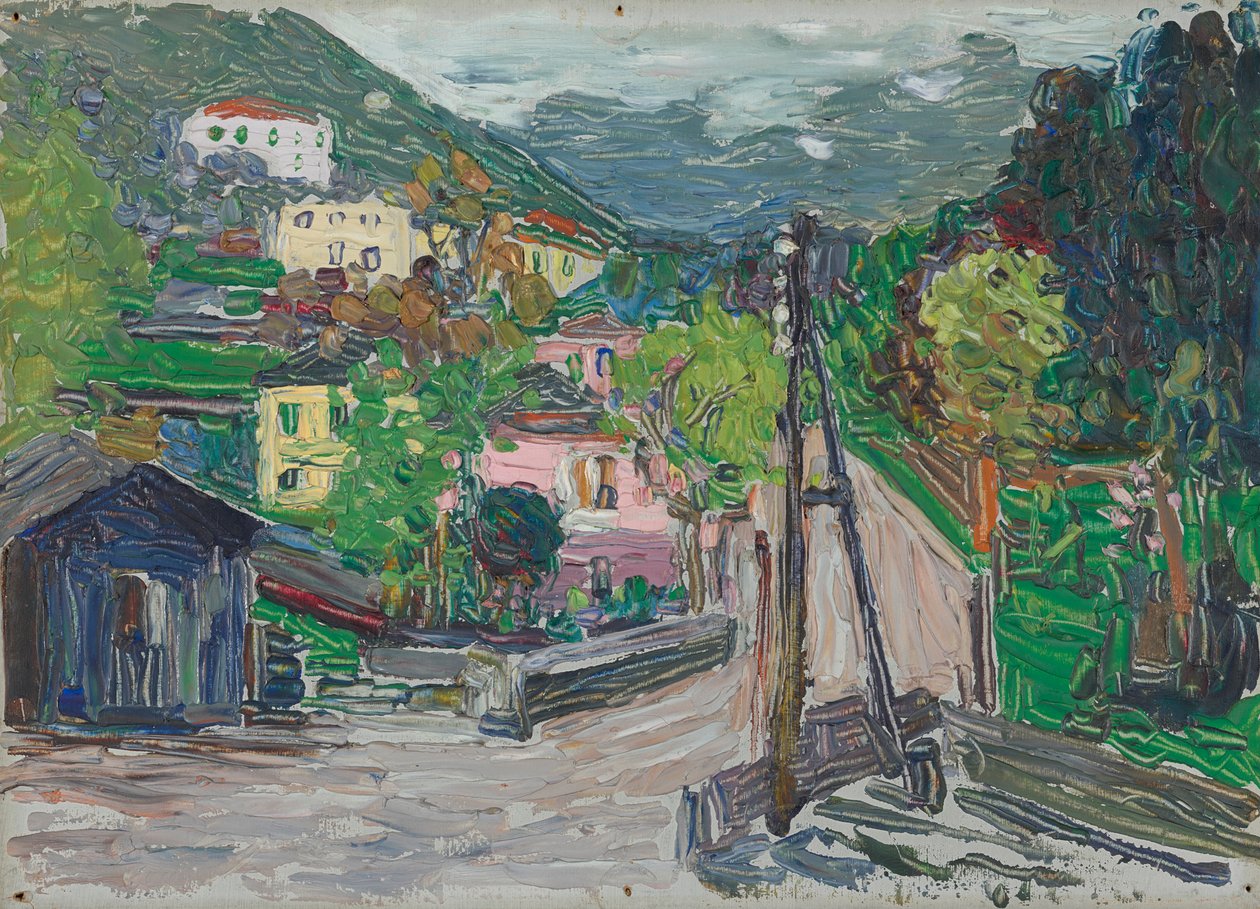 Rapallo – Az ablakból alkotó: Wassily Kandinsky