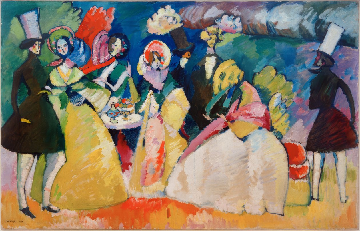 Krinolin társadalom alkotó: Wassily Kandinsky
