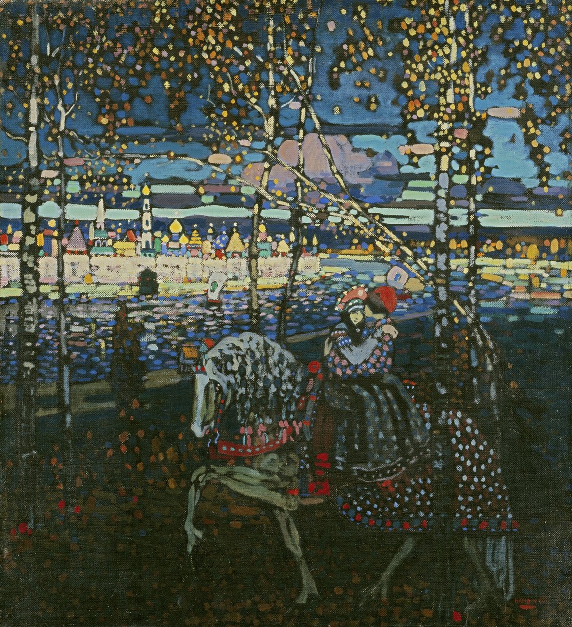 Lovas pár alkotó: Wassily Kandinsky