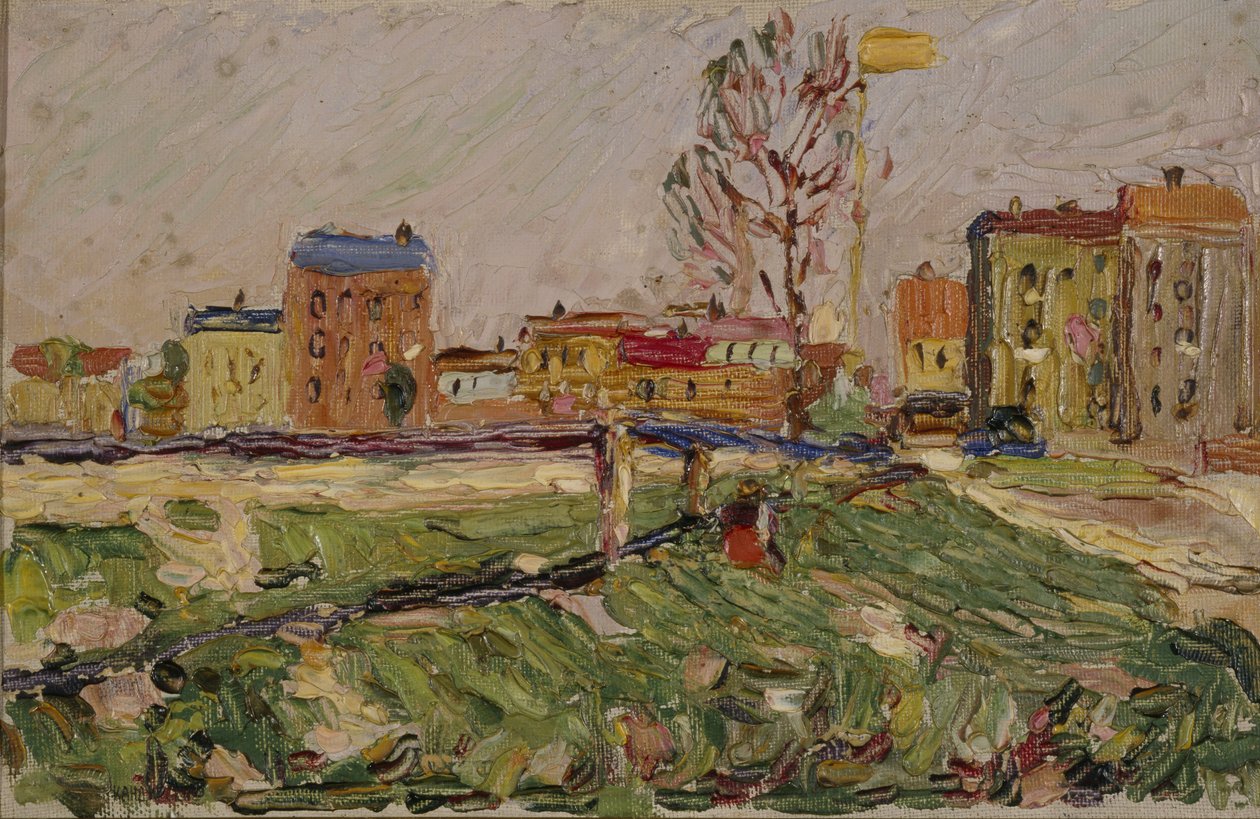 Schwabing, München, 1901 alkotó: Wassily Kandinsky