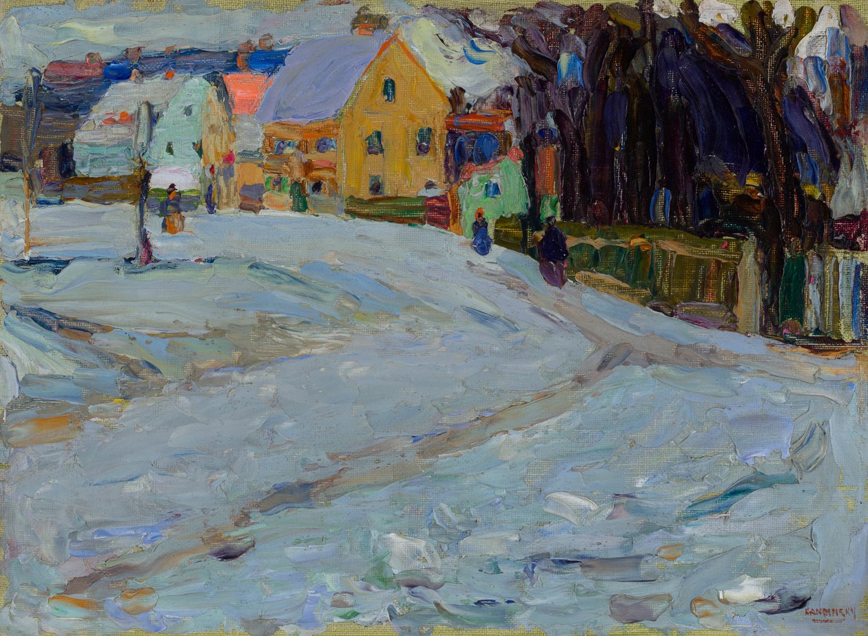 Schwabing – Nikolaiplatz alkotó: Wassily Kandinsky