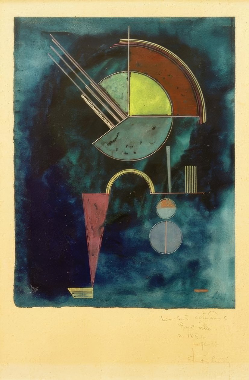 Gyenge támogatás alkotó: Wassily Kandinsky