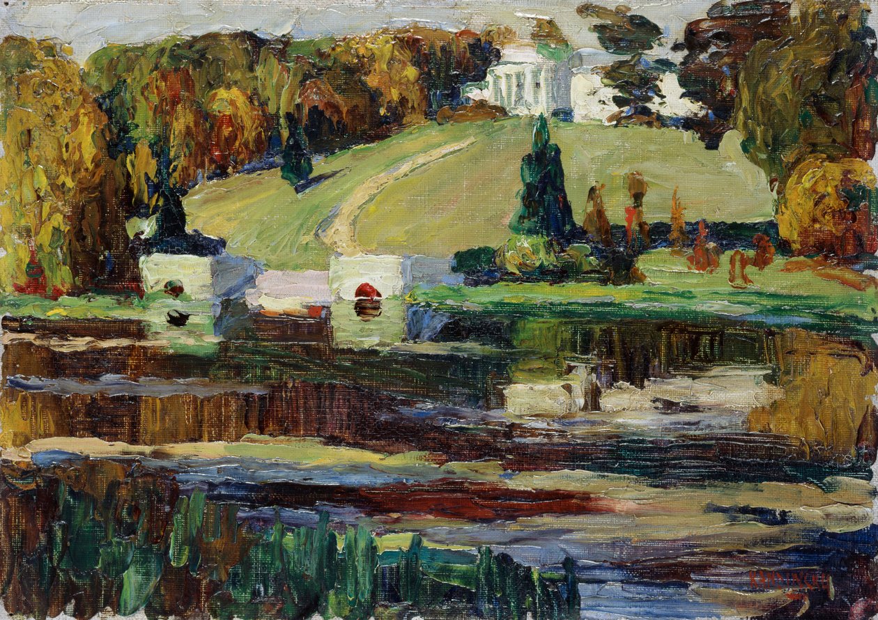 Vázlat az Akhtyrka - őszhez alkotó: Wassily Kandinsky