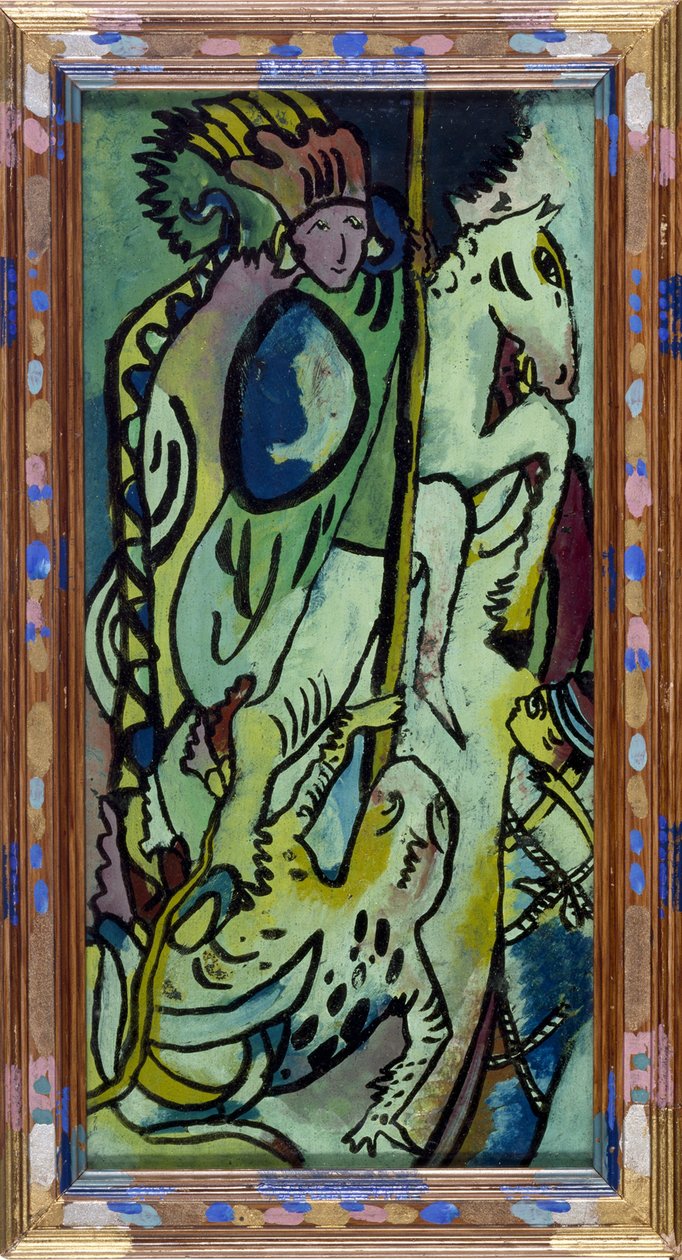 Szent György II alkotó: Wassily Kandinsky