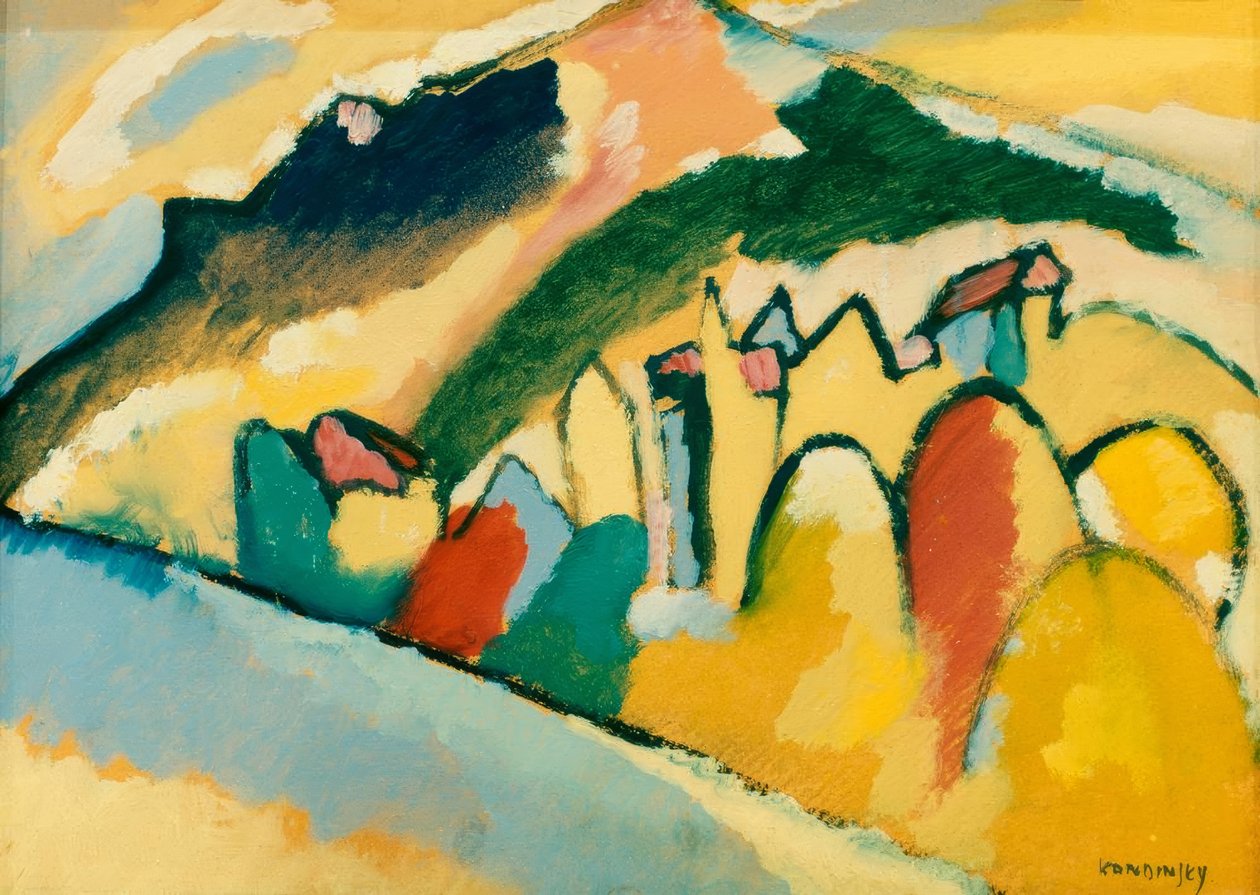 Tanulmány őszre I alkotó: Wassily Kandinsky