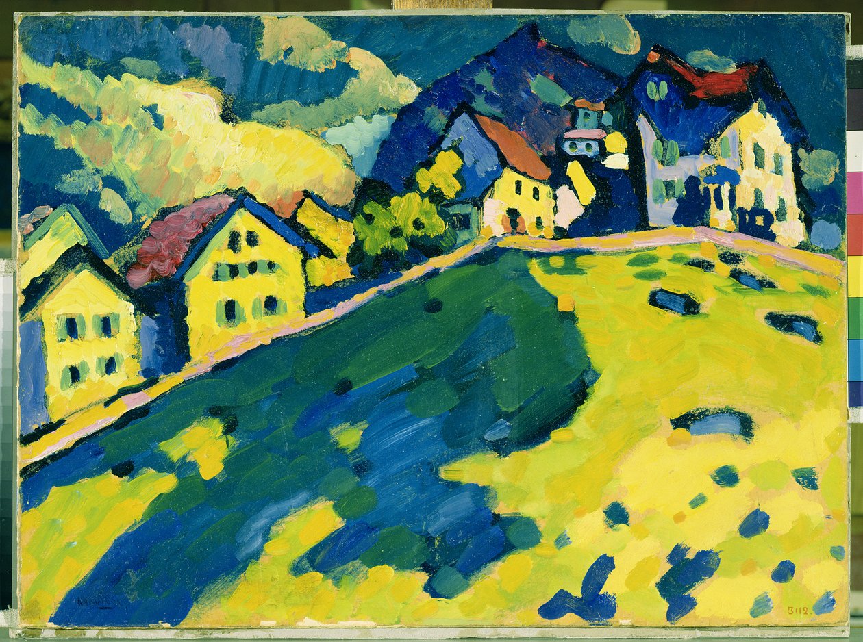 Nyári táj alkotó: Wassily Kandinsky