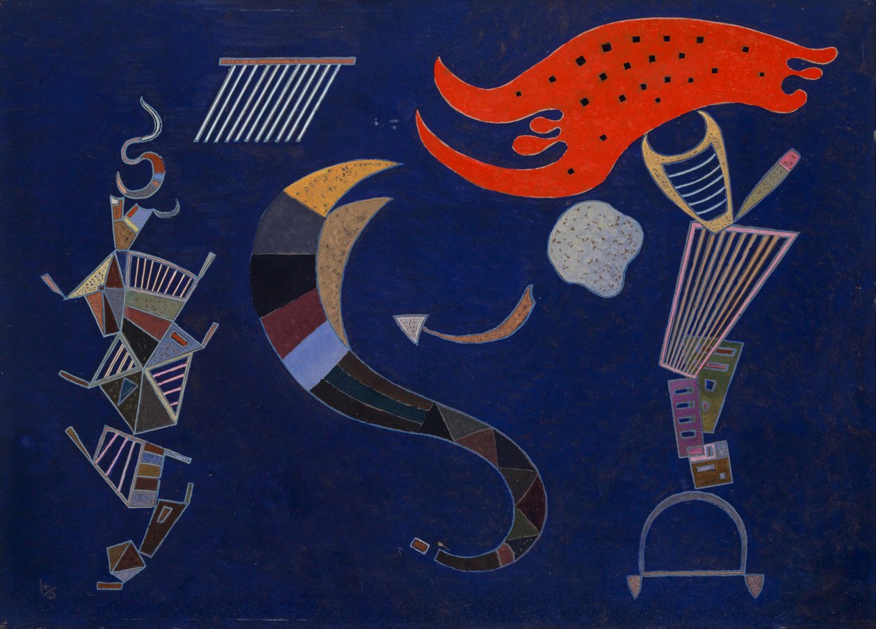 A nyíl, 1943. alkotó: Wassily Kandinsky