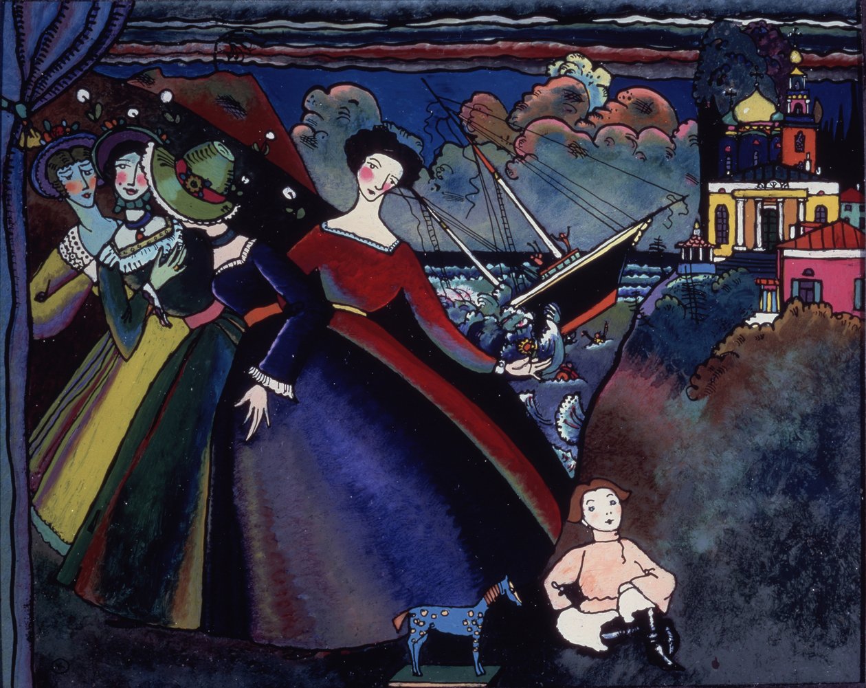 A hajó alkotó: Wassily Kandinsky