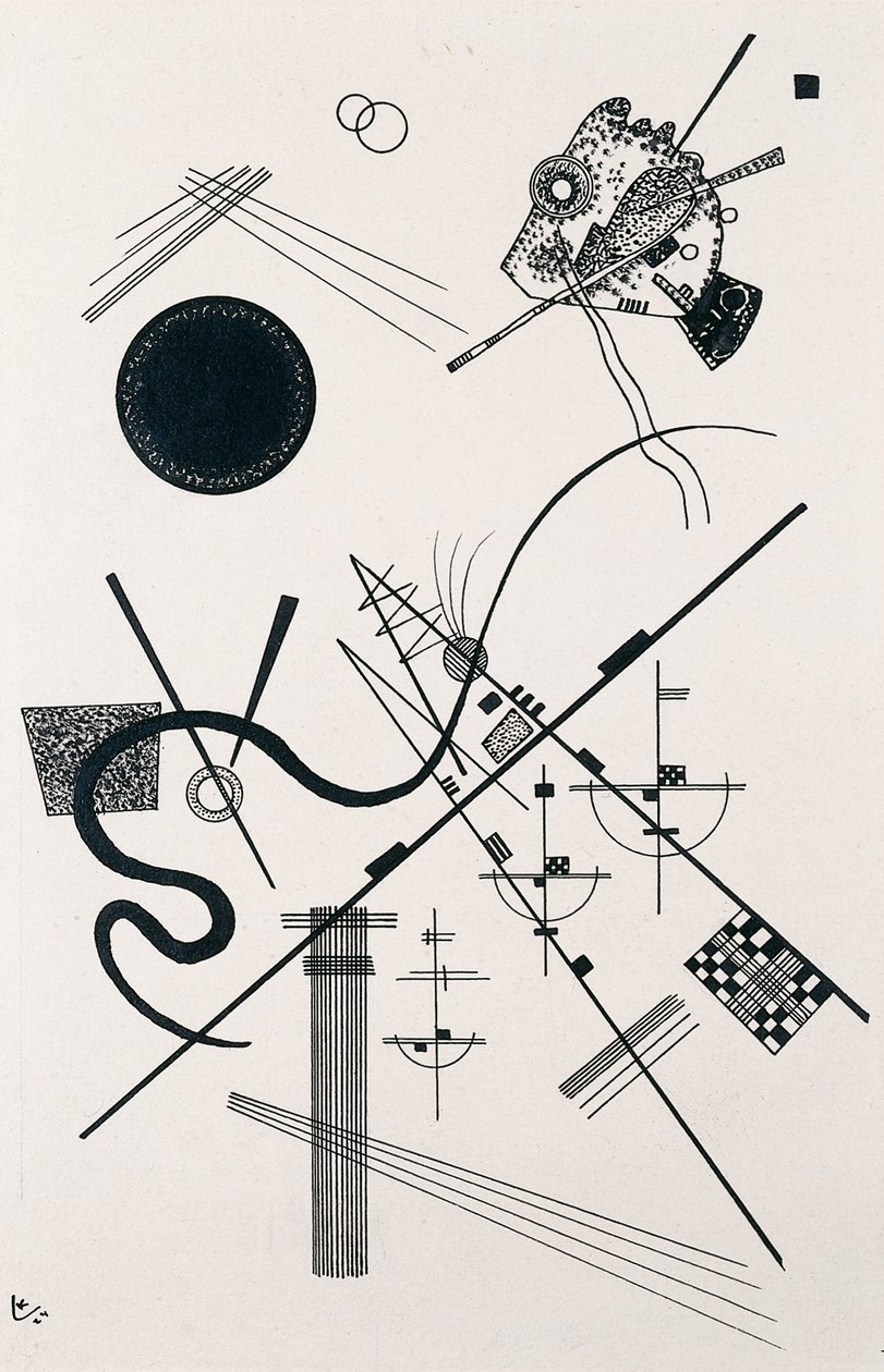 Untitled (Dessin 4) alkotó: Wassily Kandinsky