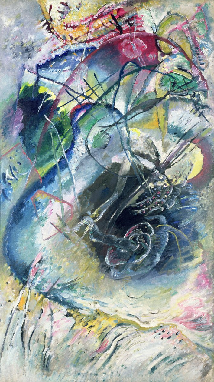 Cím nélküli improvizáció, 1914 alkotó: Wassily Kandinsky