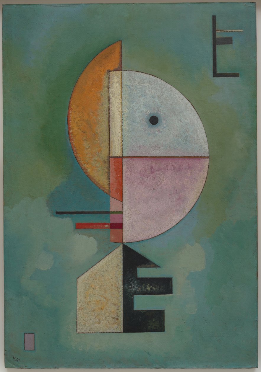 Felfelé, 1929 alkotó: Wassily Kandinsky