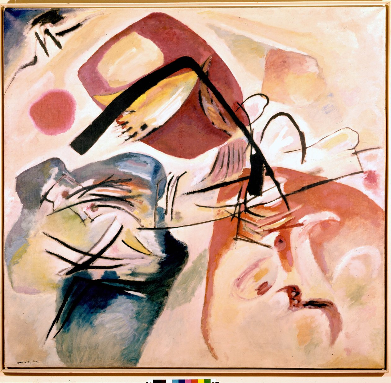 A fekete masnival alkotó: Wassily Kandinsky