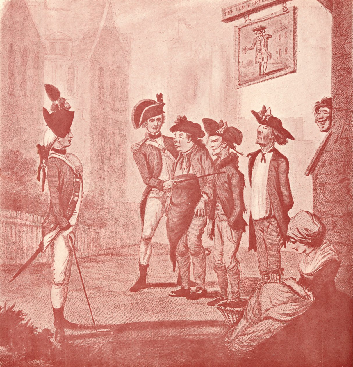 Újoncok, 18. század 1909 alkotó: Watson and Dixon