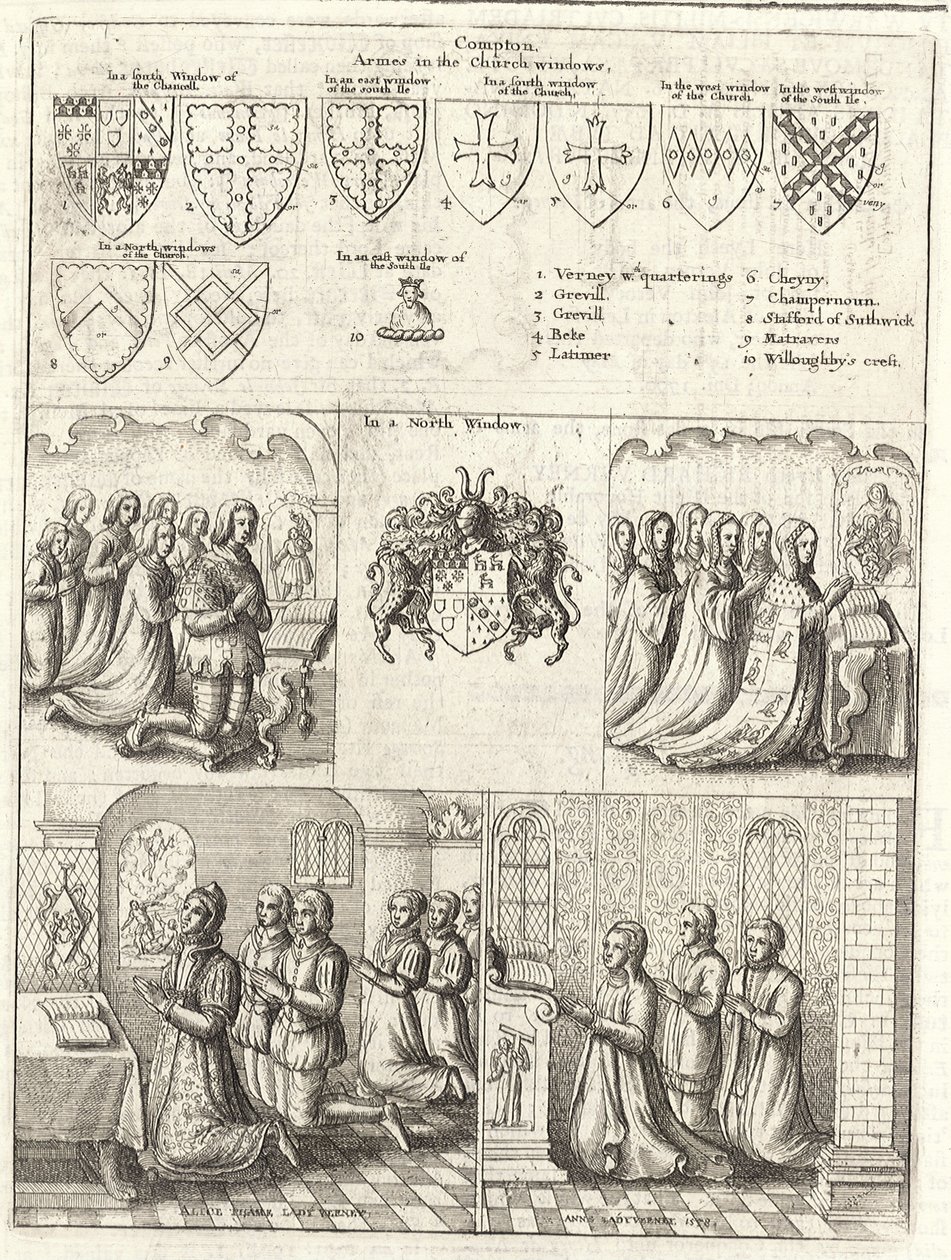Compton (ólomüveg) alkotó: Wenceslaus Hollar