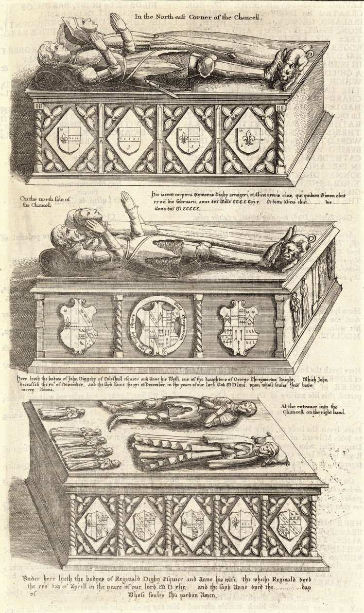 Digby család (emlékmű) alkotó: Wenceslaus Hollar