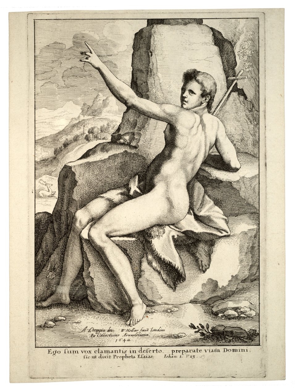 Keresztelő János. 2. állapot alkotó: Wenceslaus Hollar