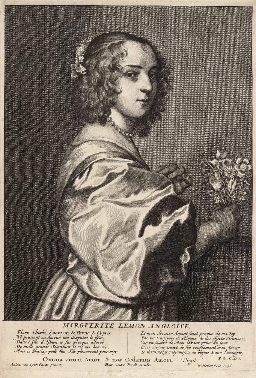 Margaret Lemon. 2. állapot alkotó: Wenceslaus Hollar