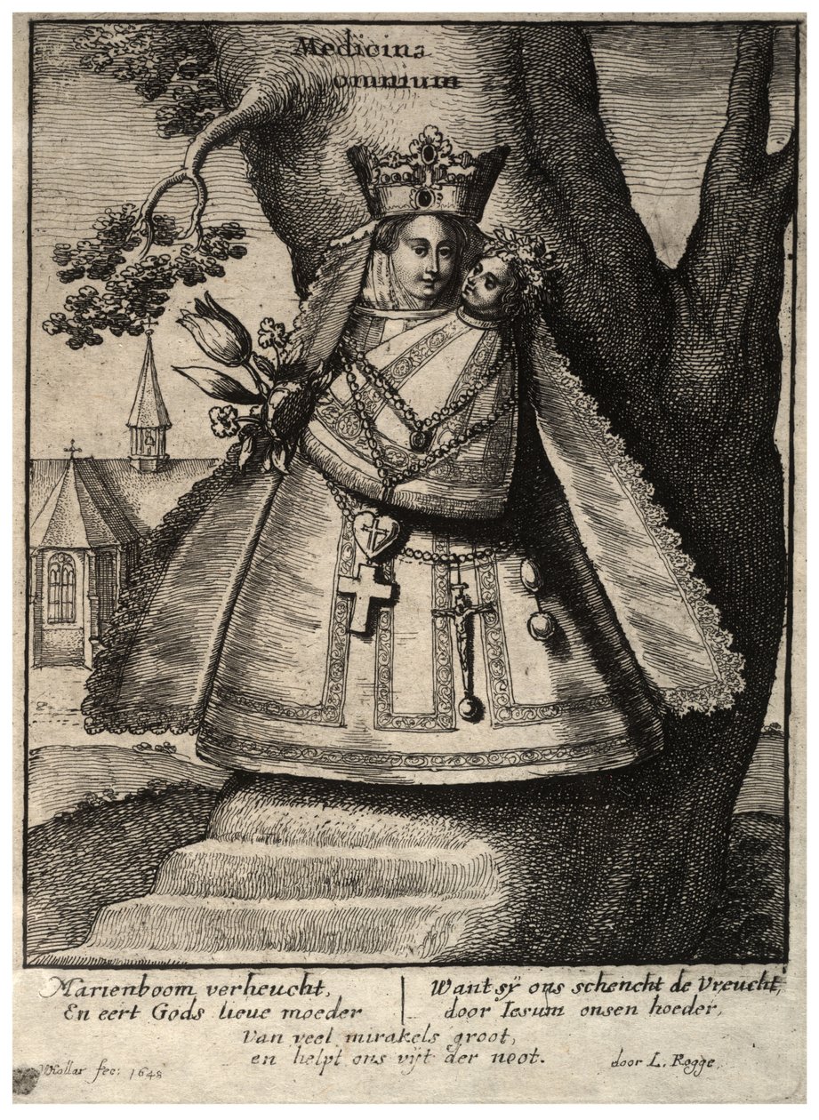 Cleves -i szűz. 2. állapot alkotó: Wenceslaus Hollar
