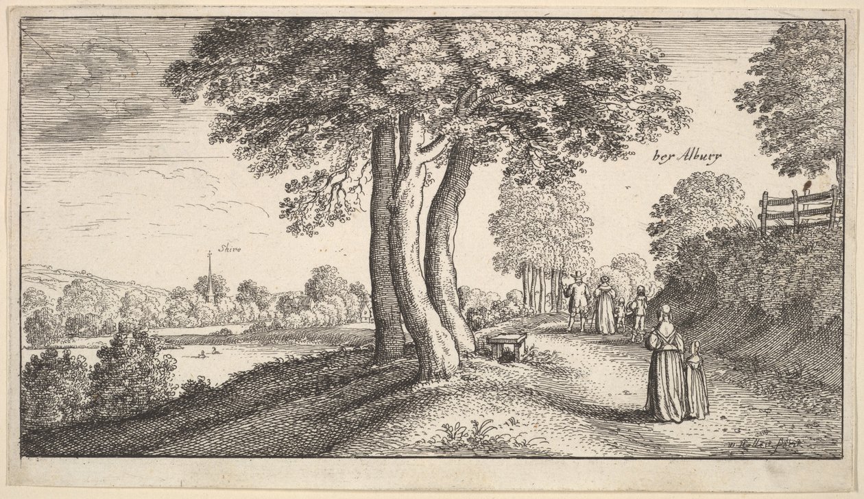 Albury, 1625-77. alkotó: Wenceslaus Hollar