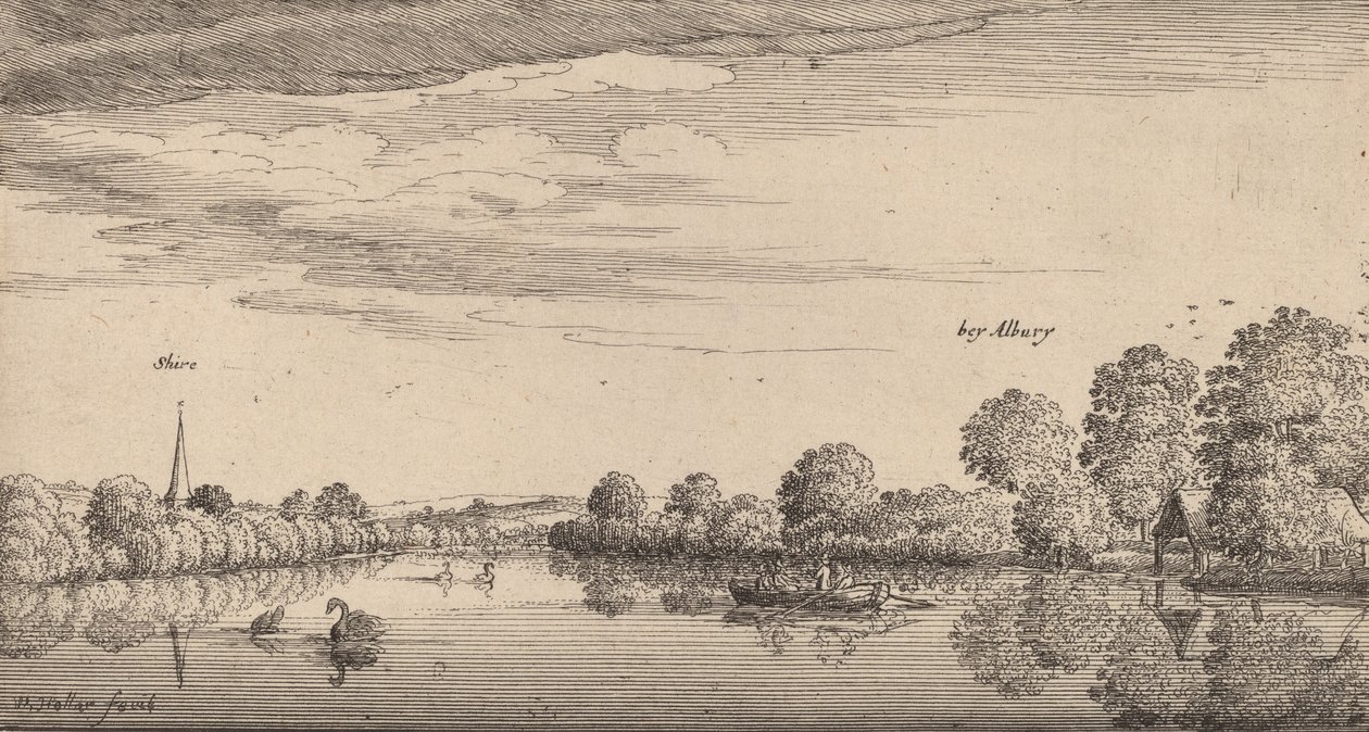 Albury, 1645. alkotó: Wenceslaus Hollar