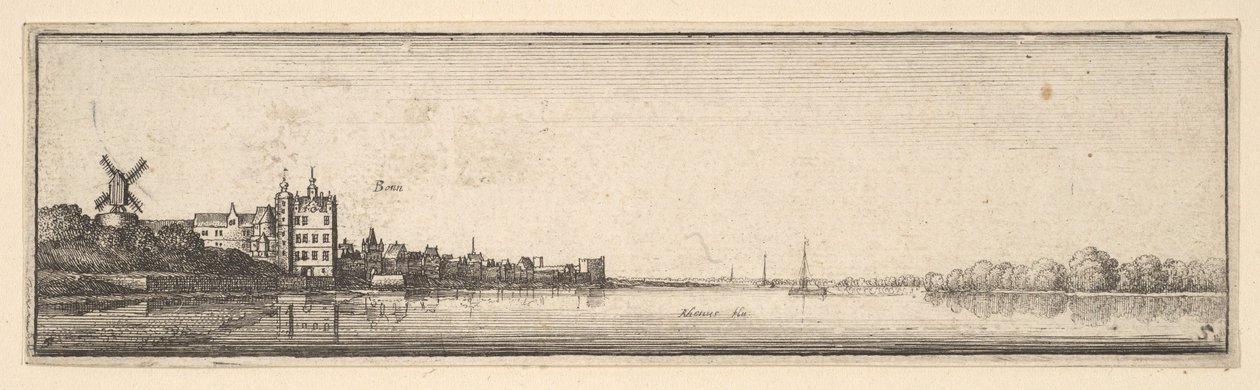 Bonn, 1642-1644. alkotó: Wenceslaus Hollar