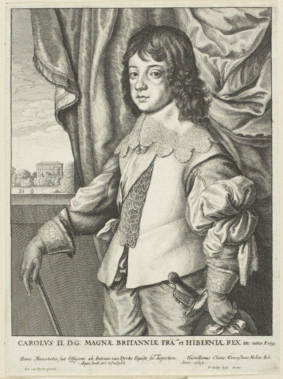Károly II alkotó: Wenceslaus Hollar