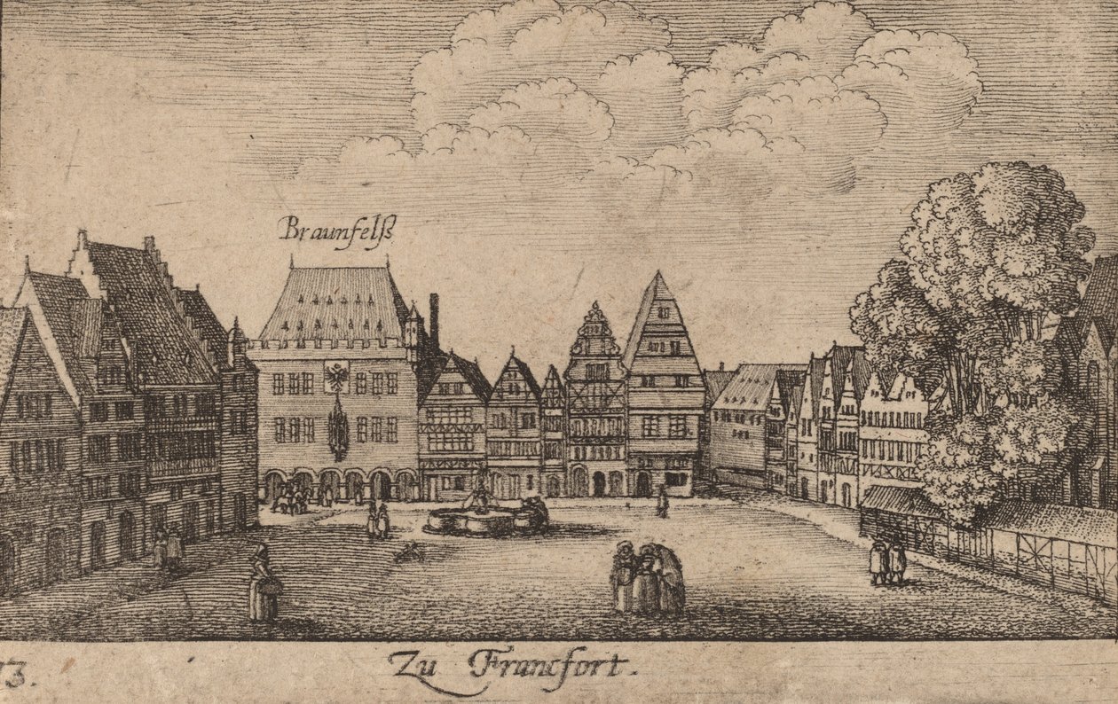 Frankfurt, 1635. alkotó: Wenceslaus Hollar
