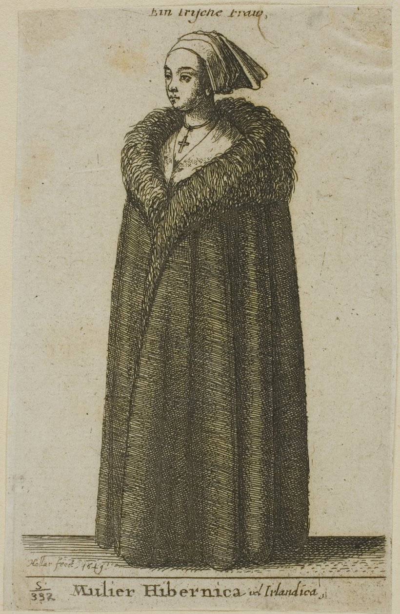 ír nő alkotó: Wenceslaus Hollar