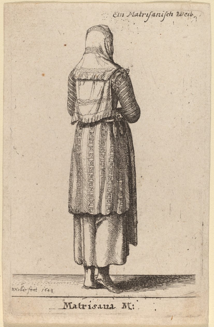 Matrisana M. alkotó: Wenceslaus Hollar