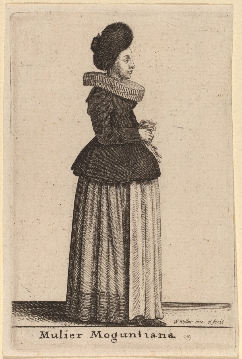 Egy mainzi nő alkotó: Wenceslaus Hollar