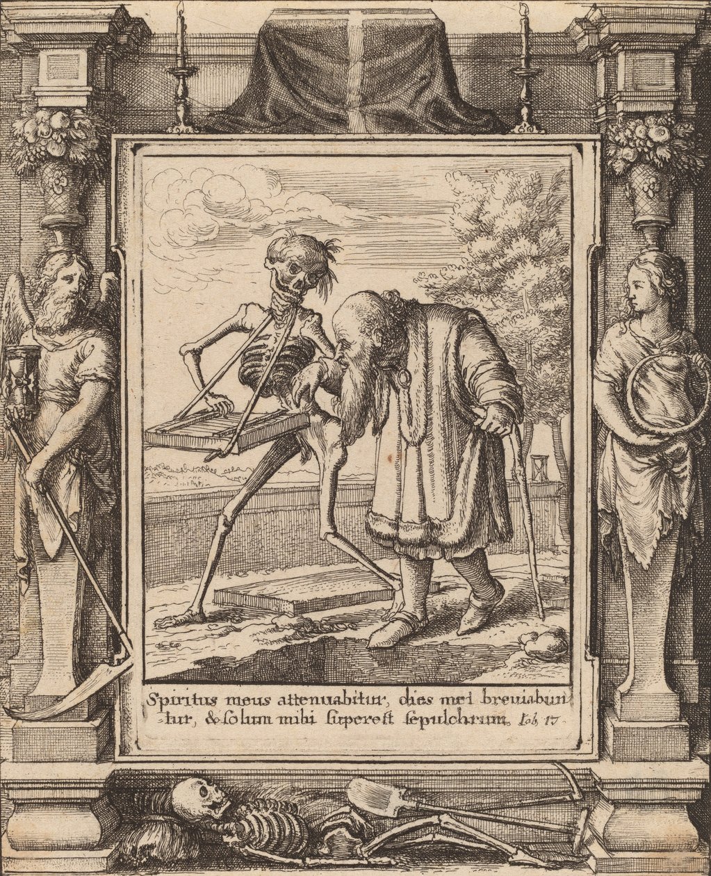 Öreg, 1651. alkotó: Wenceslaus Hollar