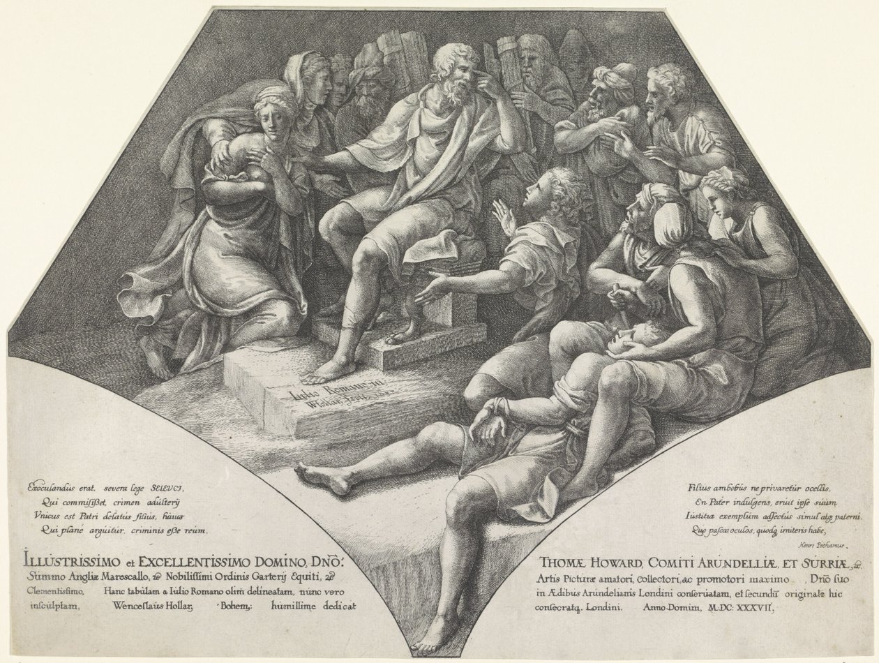 Zaleucus ítélete alkotó: Wenceslaus Hollar