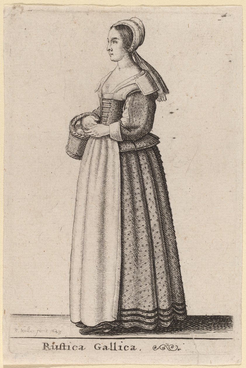 francia vidék alkotó: Wenceslaus Hollar