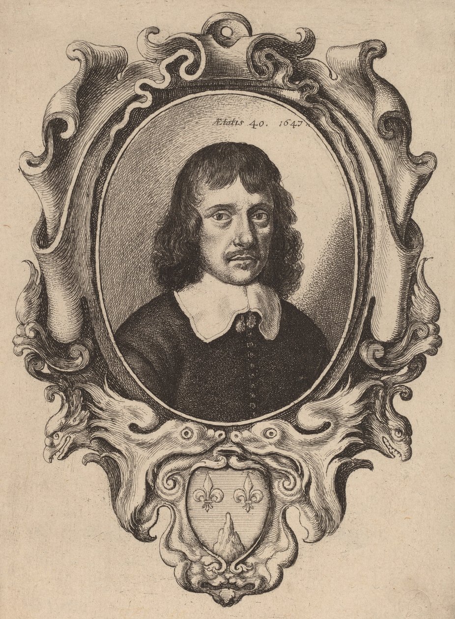 Önarckép, 1647. alkotó: Wenceslaus Hollar