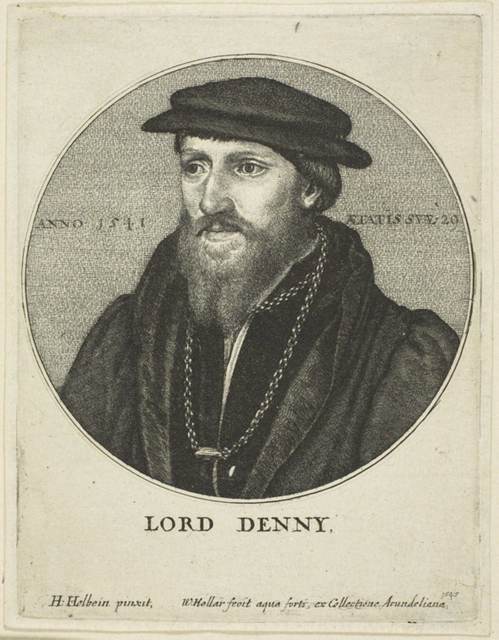 Sir Anthony Denny alkotó: Wenceslaus Hollar