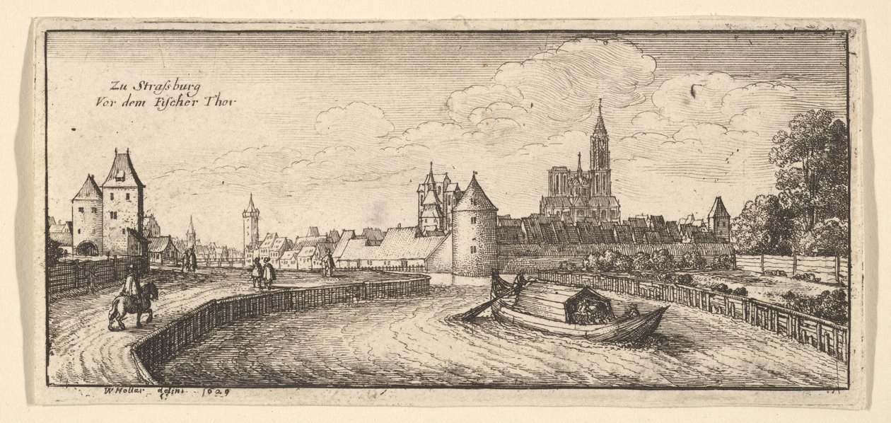 Strasbourg, 1663-65. alkotó: Wenceslaus Hollar