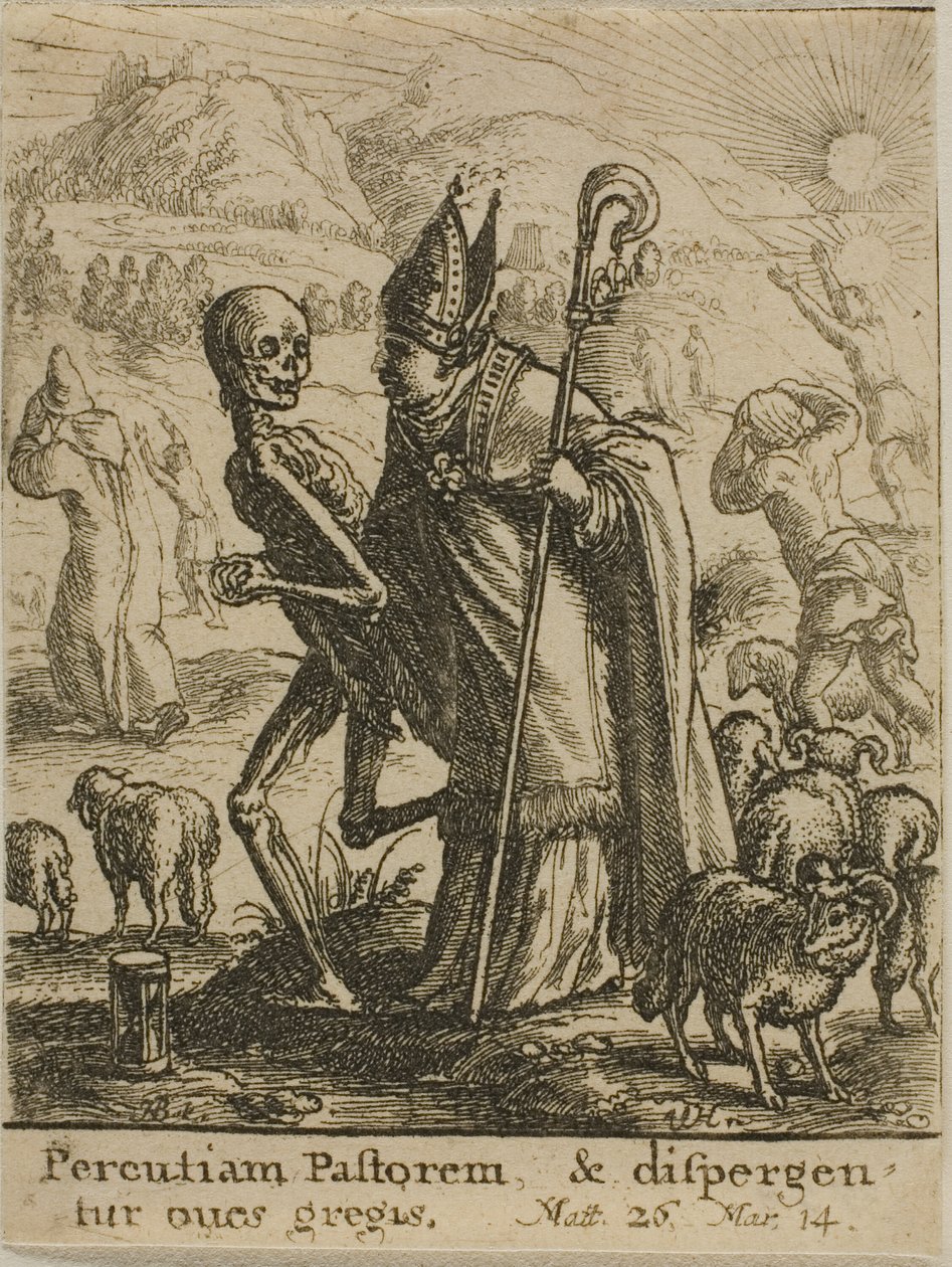 A püspök és a halál alkotó: Wenceslaus Hollar