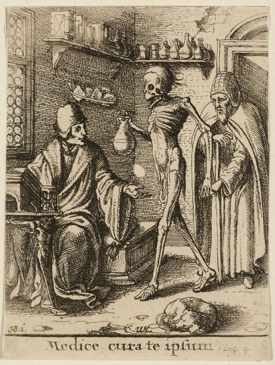 Az orvos és a halál alkotó: Wenceslaus Hollar