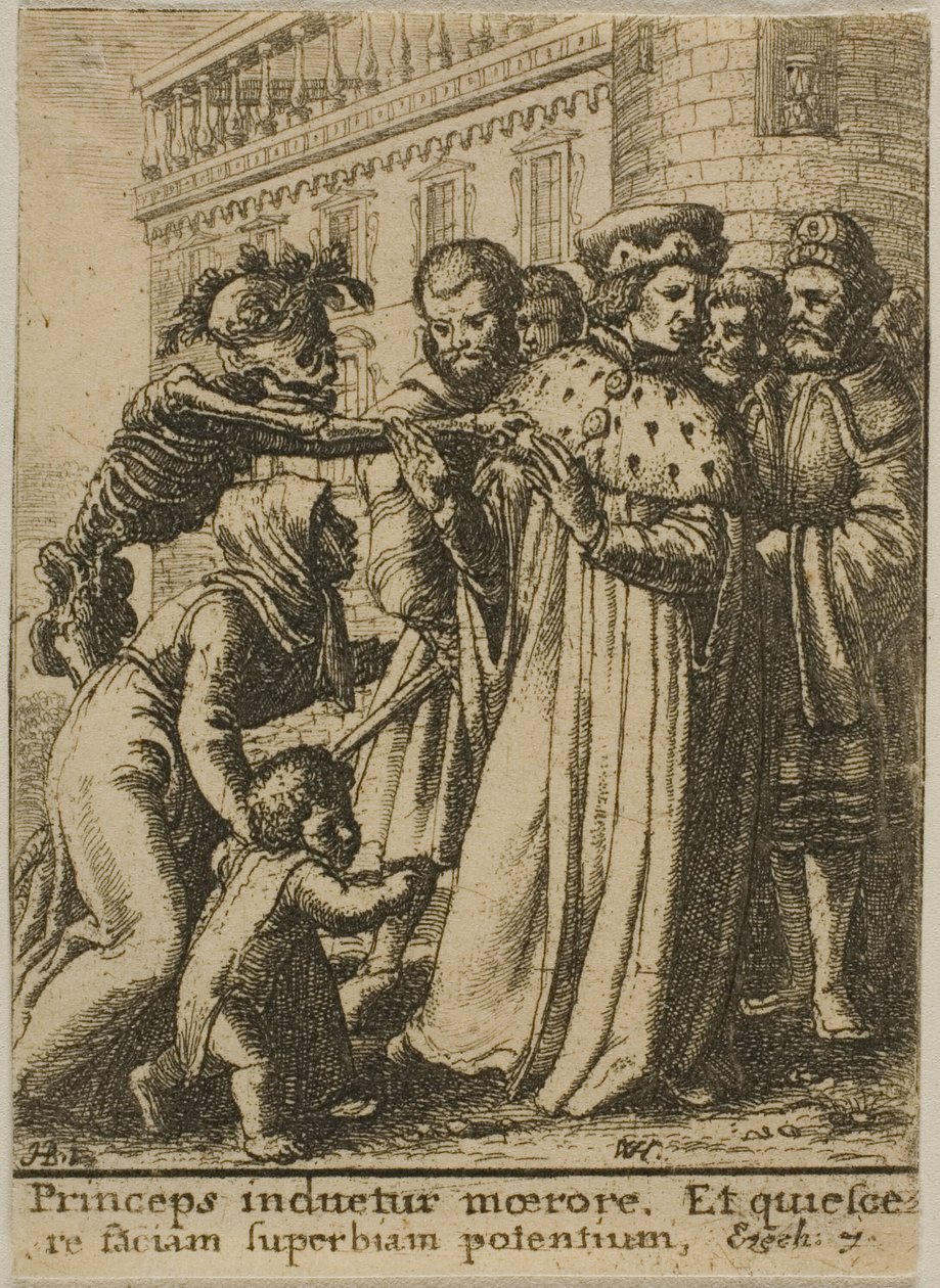 A herceg és a halál alkotó: Wenceslaus Hollar