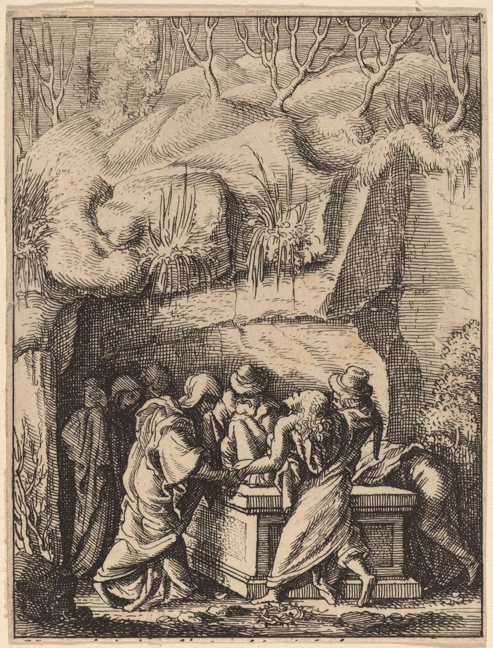 A síremlék alkotó: Wenceslaus Hollar
