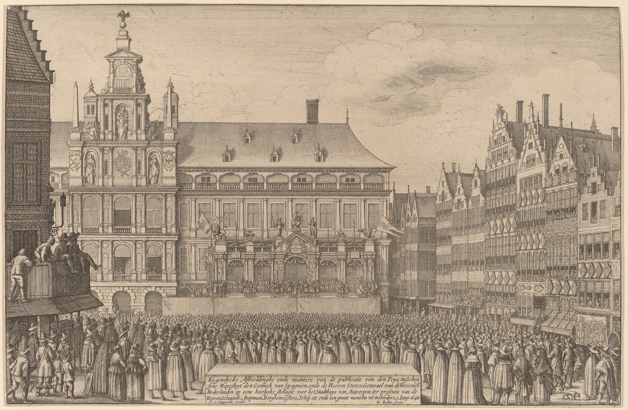 A münsteri béke alkotó: Wenceslaus Hollar