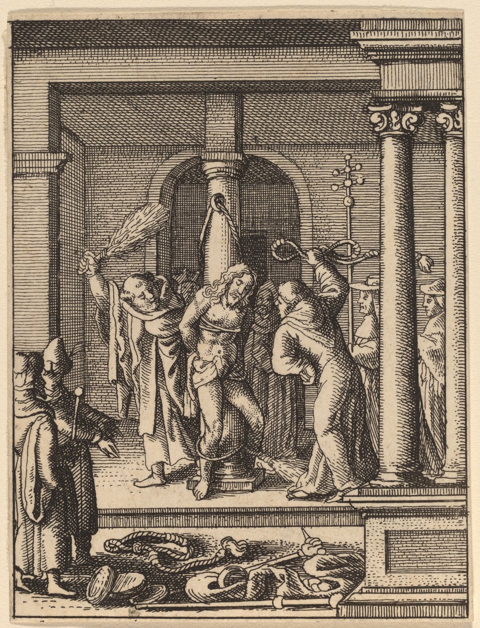 A korbácsolás alkotó: Wenceslaus Hollar