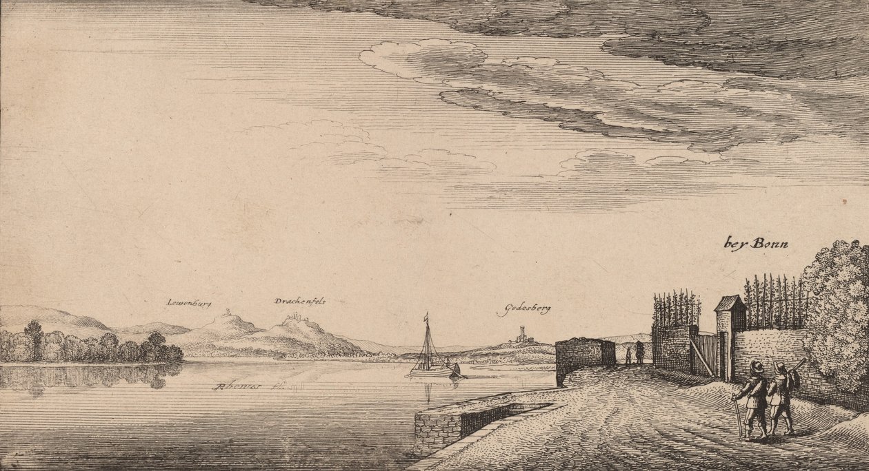Lewenberg kilátása. alkotó: Wenceslaus Hollar